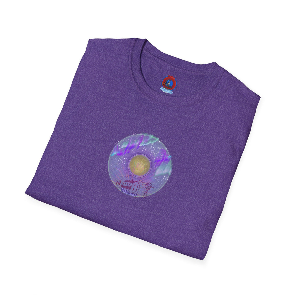 Classic Donut Tee - Unisex Soft-Style - "Welcome, this is your Donut" - series 1.0  - purple donut