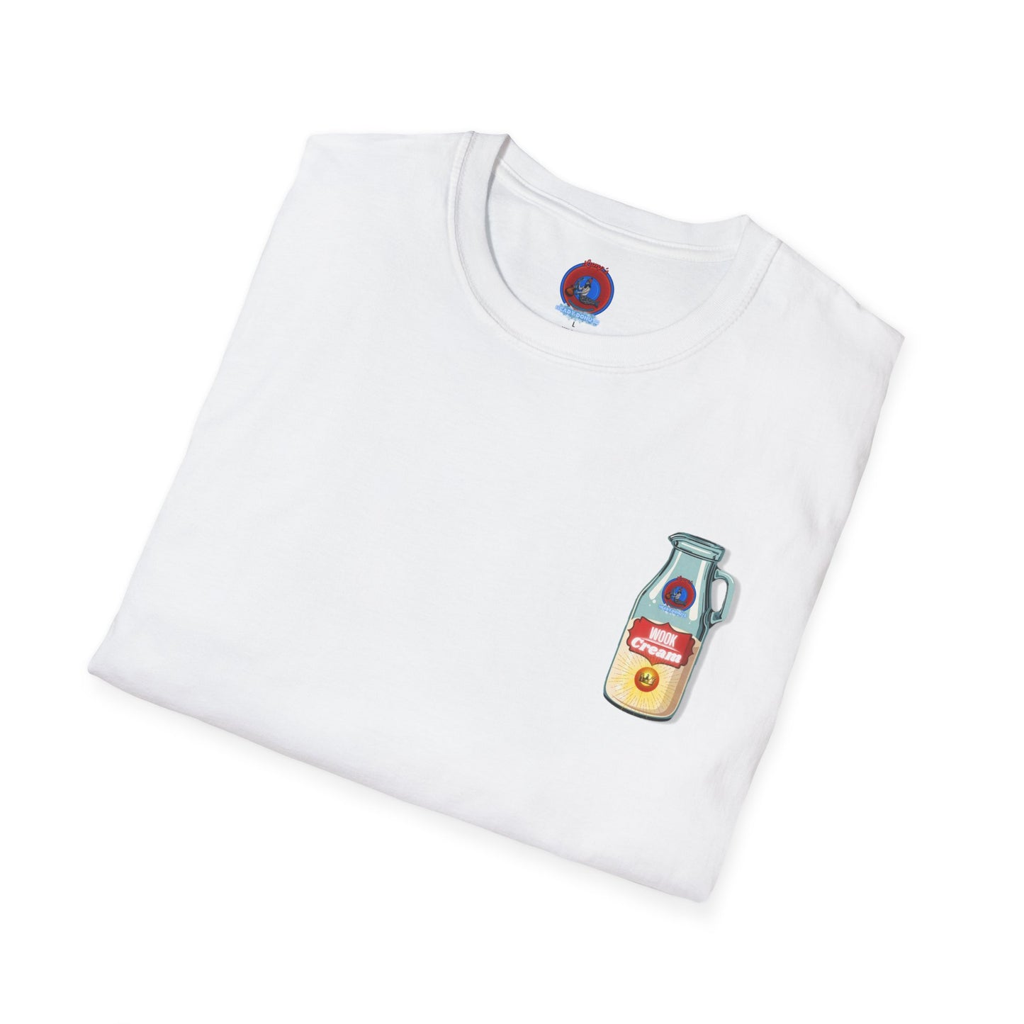 Classic Donut Tee - Unisex Soft-Style - "Wooked Cream - YEMSG Donut " - bottle - variant 8