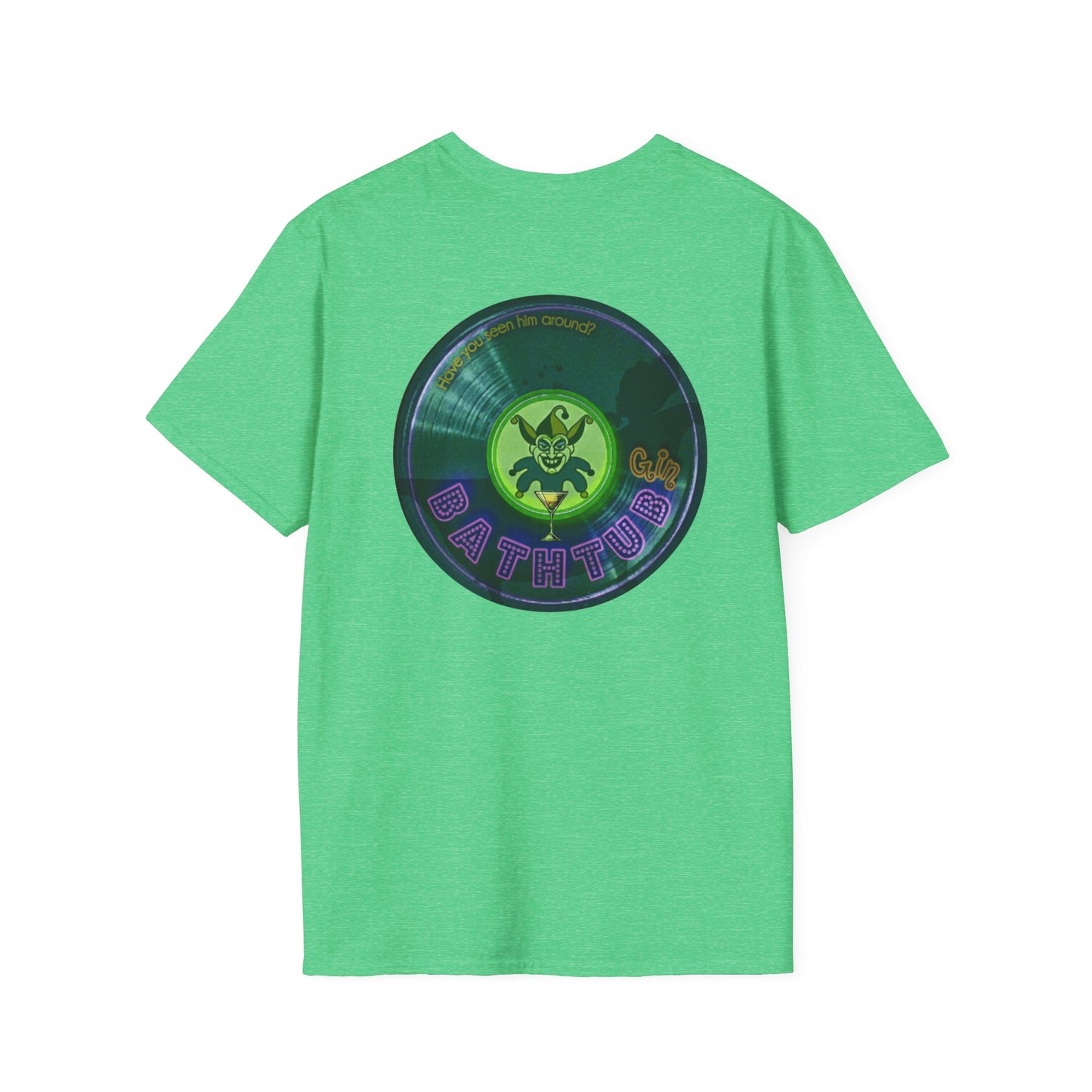 Classic Donut Tee - Unisex Soft-Style - "The Joker's Personal Tees - Ambassador Edition" - series 1.0 - variant 2 - dark teal donut
