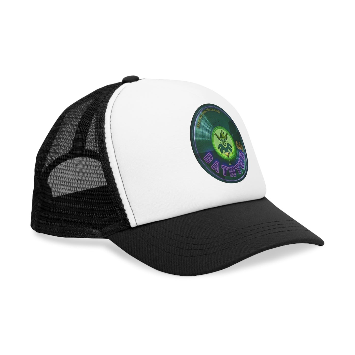 Lumpy Trucker Hat - Joker's series - "Ambassador's Donut" - variant 2 - green donut