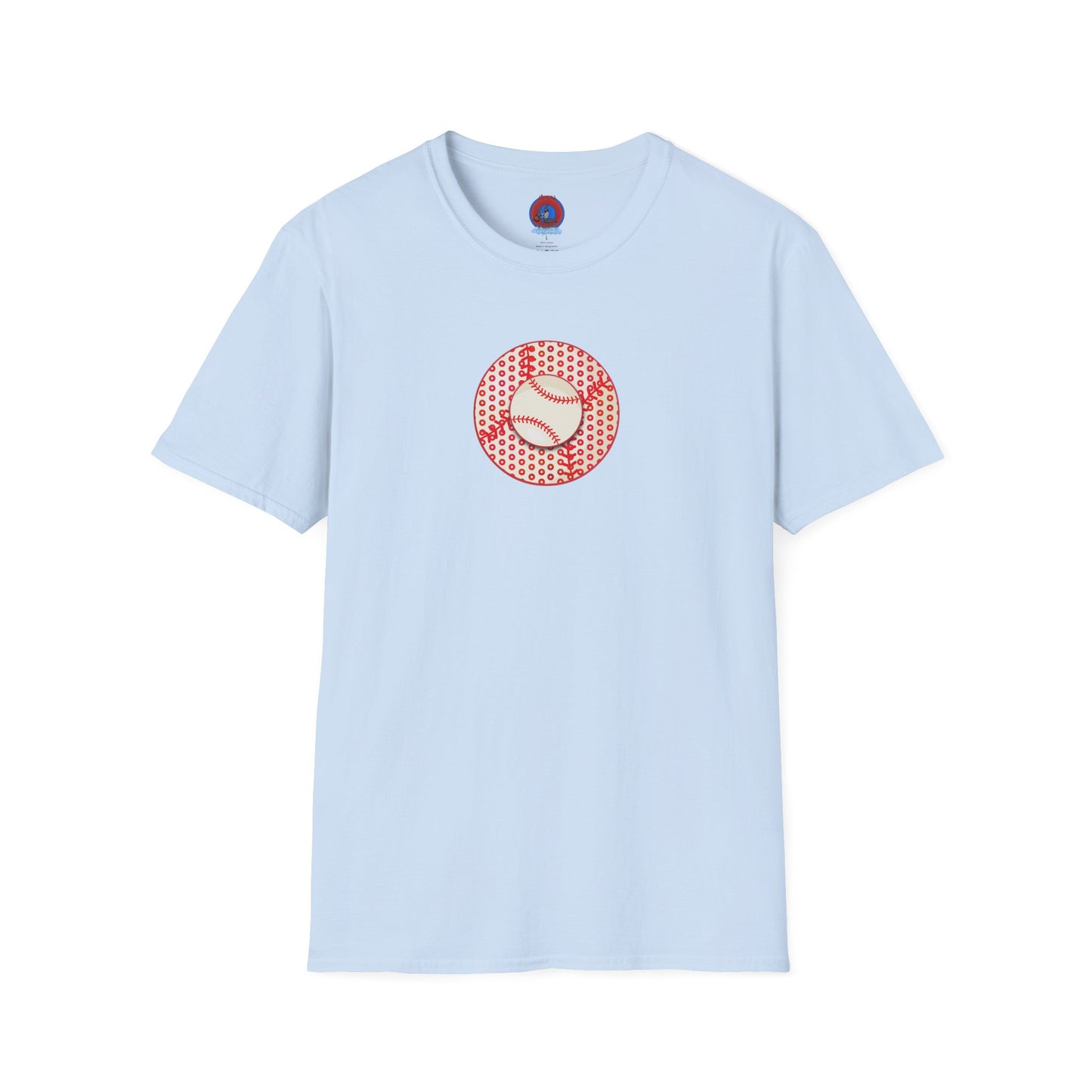 Classic Donut Tee - Unisex Soft-Style - "Phenway Ballpark Donuts" - baseball paradox donut - variant 3