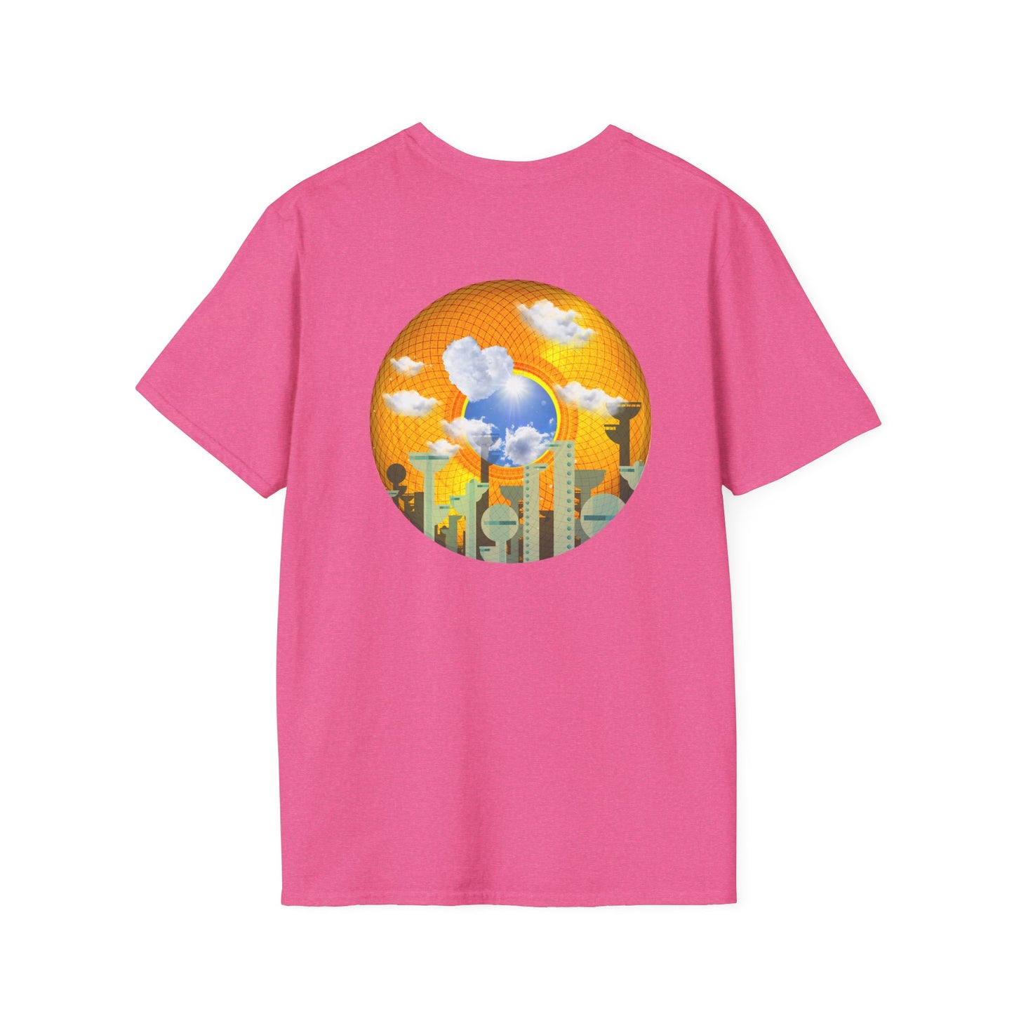 Classic Donut Tee - Unisex Soft-Style - "The Golden Age of Donuts" - golden donut