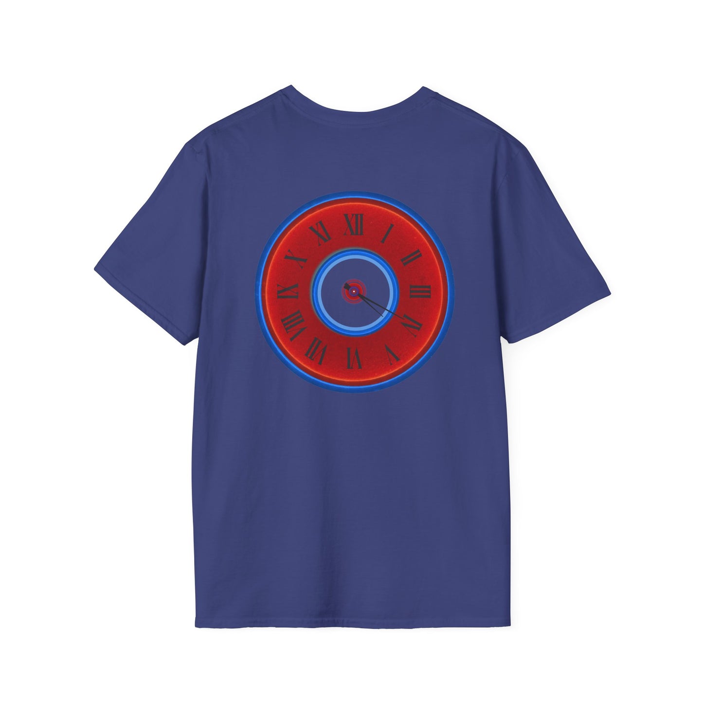 Classic Donut Tee - Unisex Soft-Style - "What time is it? Liquid time." - series 1.0 - red donut