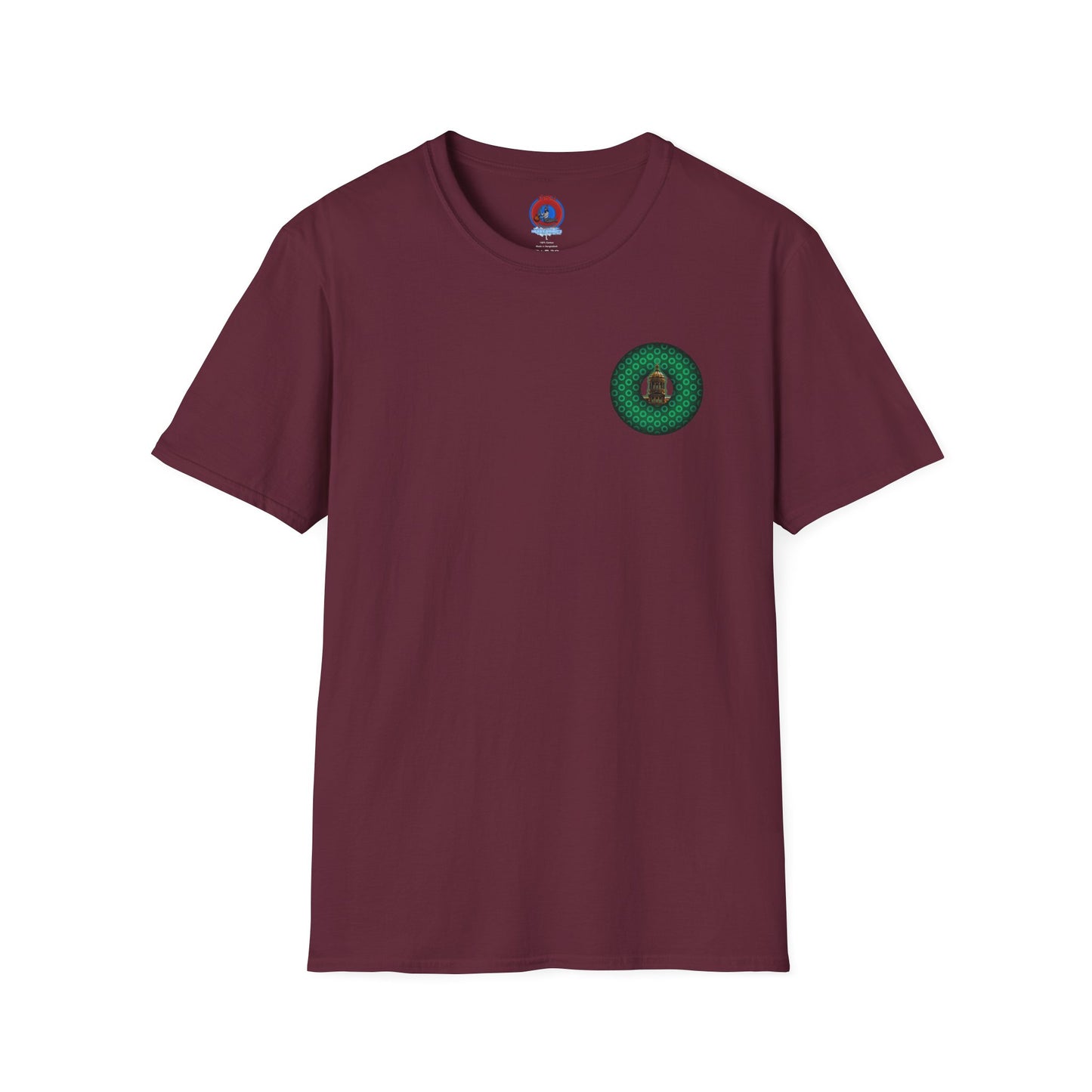 Classic Donut Tee - "Save Mondegreen City Hall Clock Tower" - paradox donut - series 1.0 - variant 2 - green donut