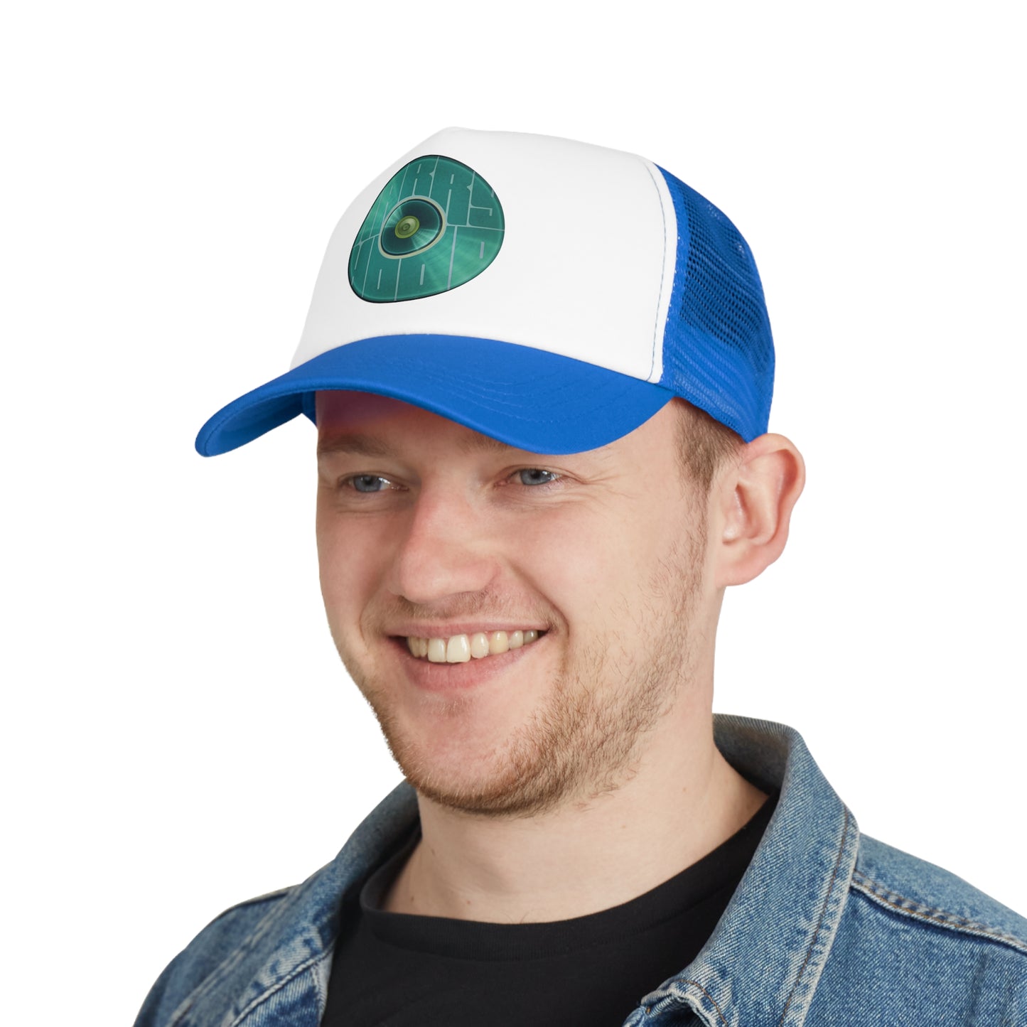 Lumpy Trucker Hat - "Where'd Harry Go? He Left This Hat" - variant 4 - green donuts