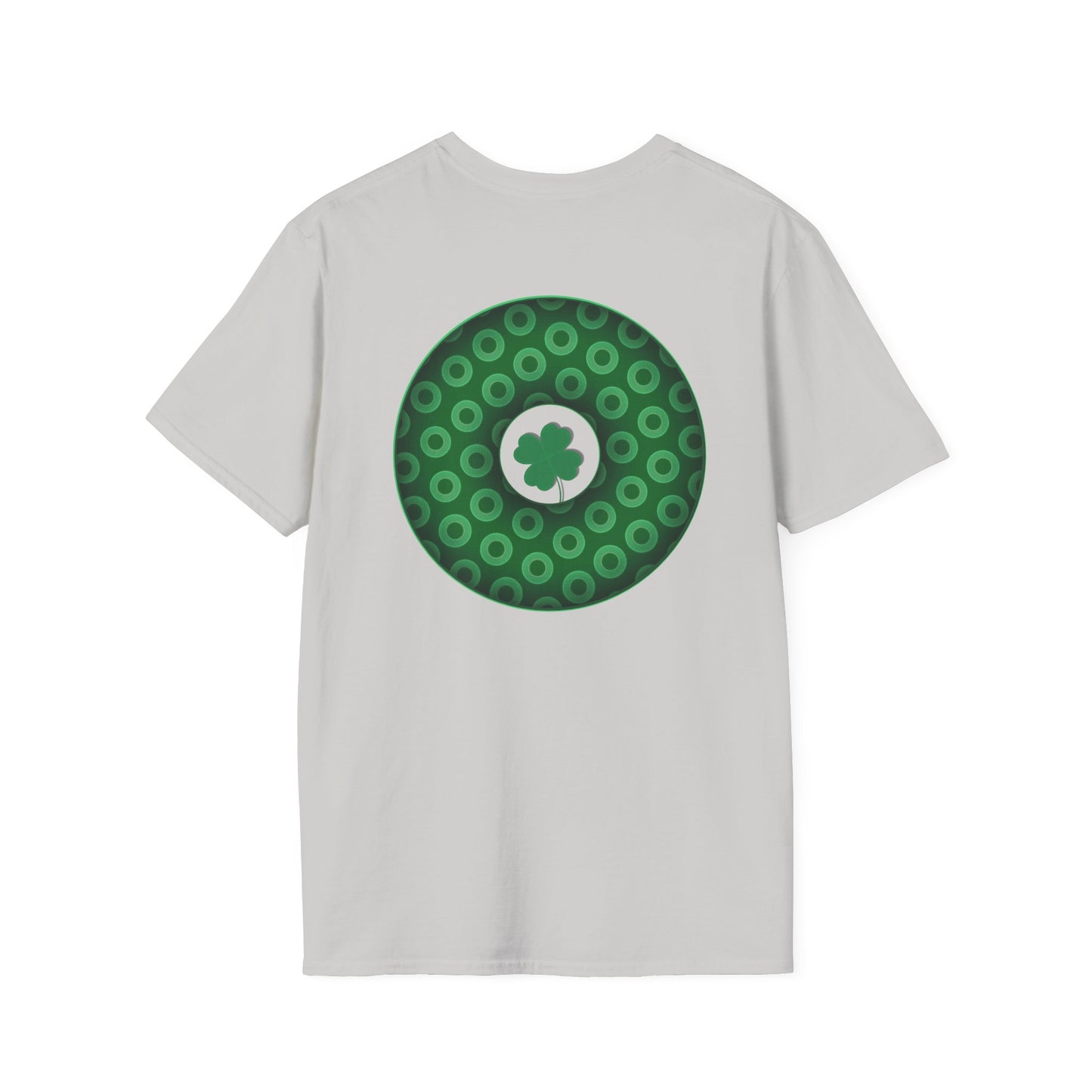 Classic Donut Tee - Unisex Soft-Style - "Patron Saint of Donuts" - St. Patrick's Day Donut - holiday edition - variant 1