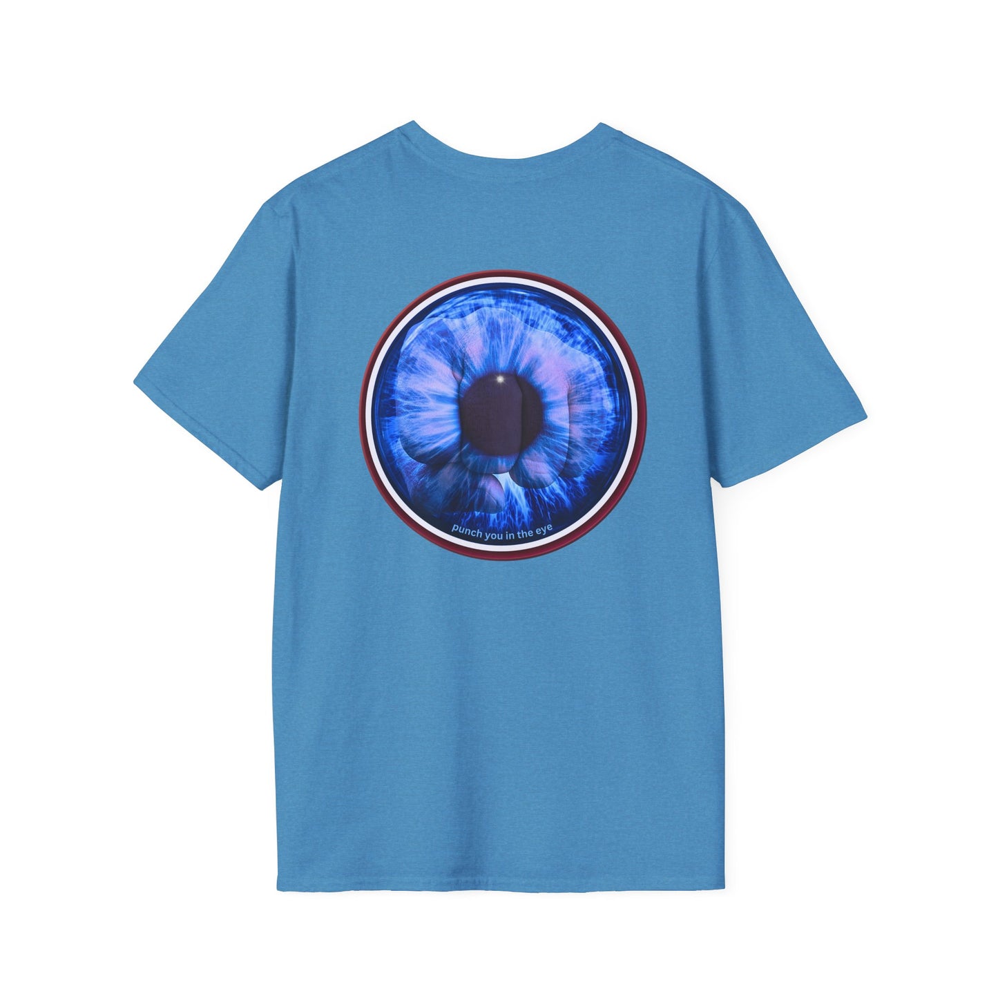 Classic Donut Tee - Unisex Soft-Style - "Wilson's Eyesore Donut Tee" - blue idonut - variant 2