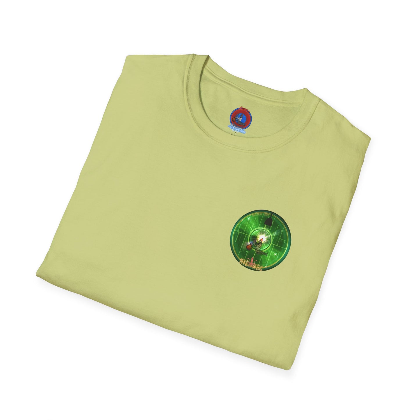 Classic Donut Tee - Unisex Soft-Style - "There was a party Dec 28-31 2022 in NYC, now tell me where were you" - series 1.0  - *green [commemorative donut]