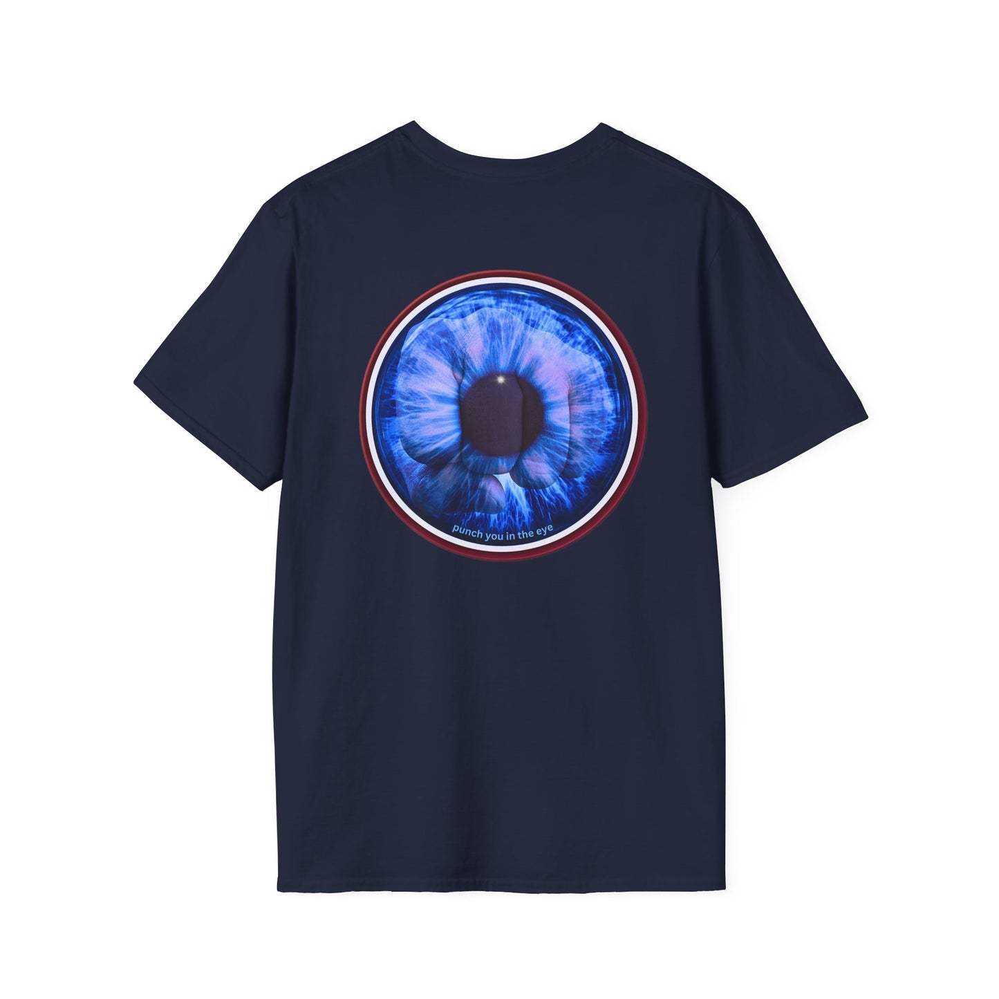 Classic Donut Tee - Unisex Soft-Style - "Wilson's Eyesore Donut Tee" - blue idonut - variant 2