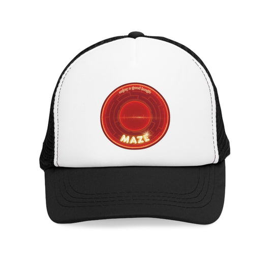 Lumpy Trucker Hat - "The Amazing Lumpy Donut Trucker Hat" - variant 1 - red