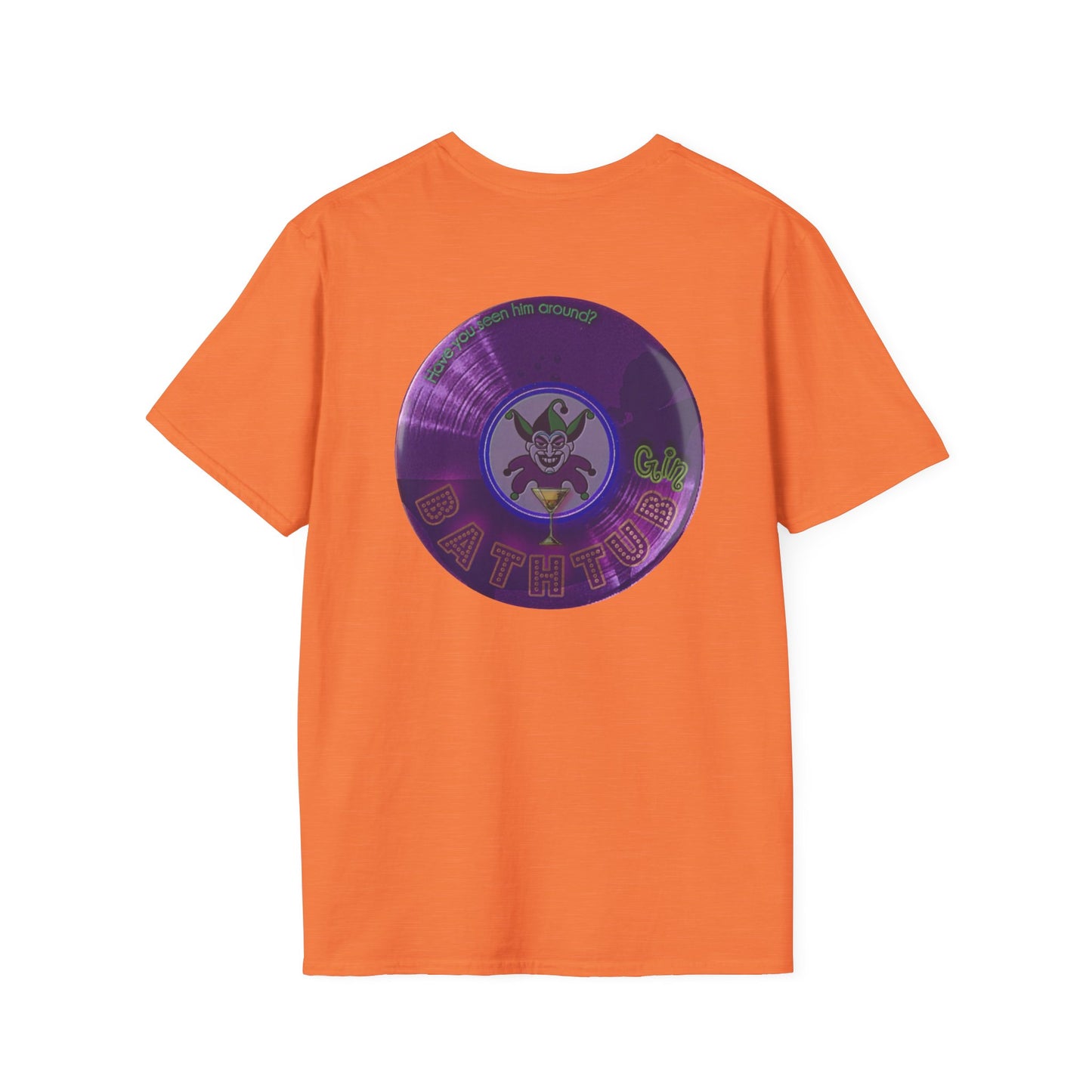 Classic Donut Tee - Unisex Soft-Style - "The Joker's Personal Tees - Troubadour Edition" - series 1.0 - variant 1 - purple donut