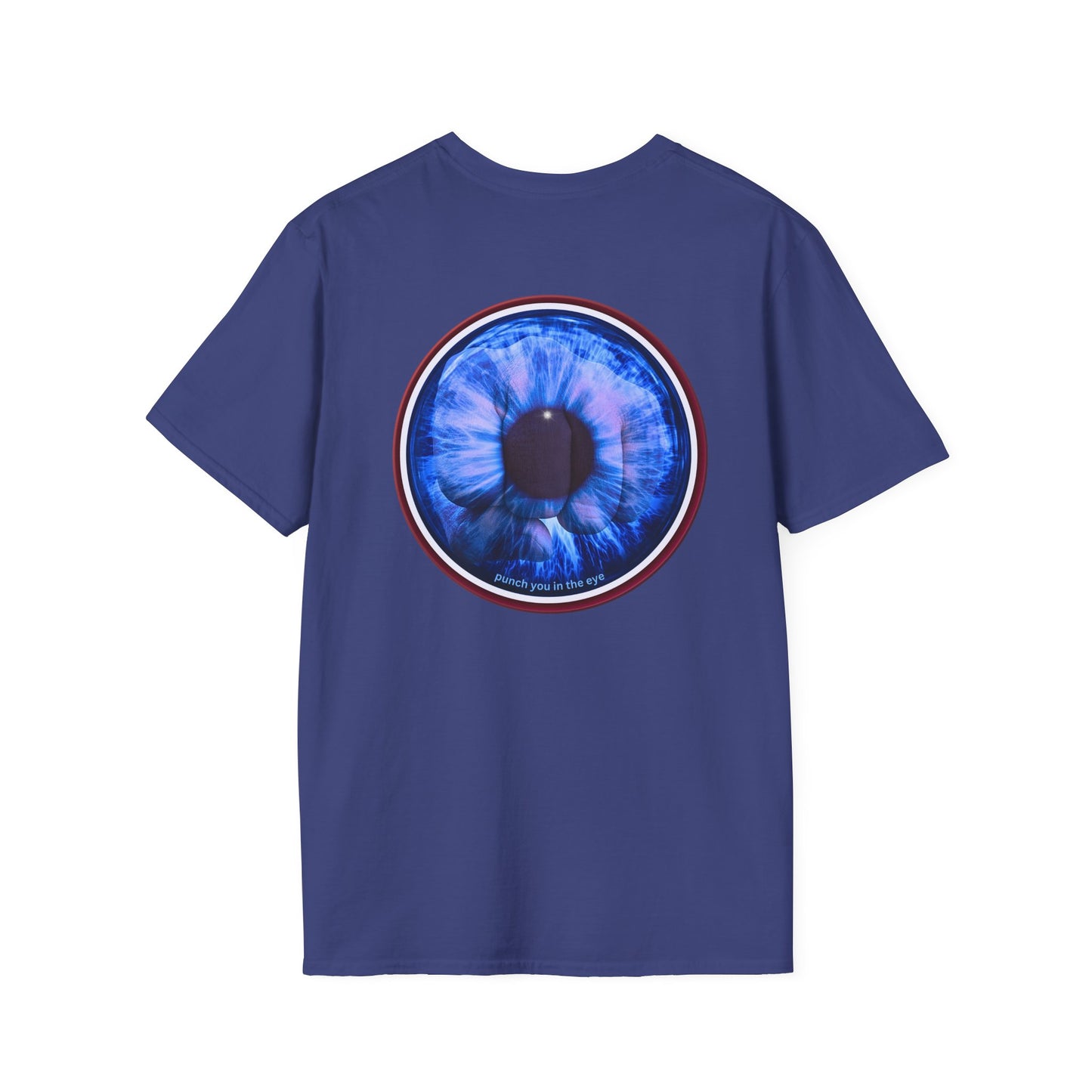 Classic Donut Tee - Unisex Soft-Style - "Wilson's Eyesore Donut Tee" - blue idonut - variant 2