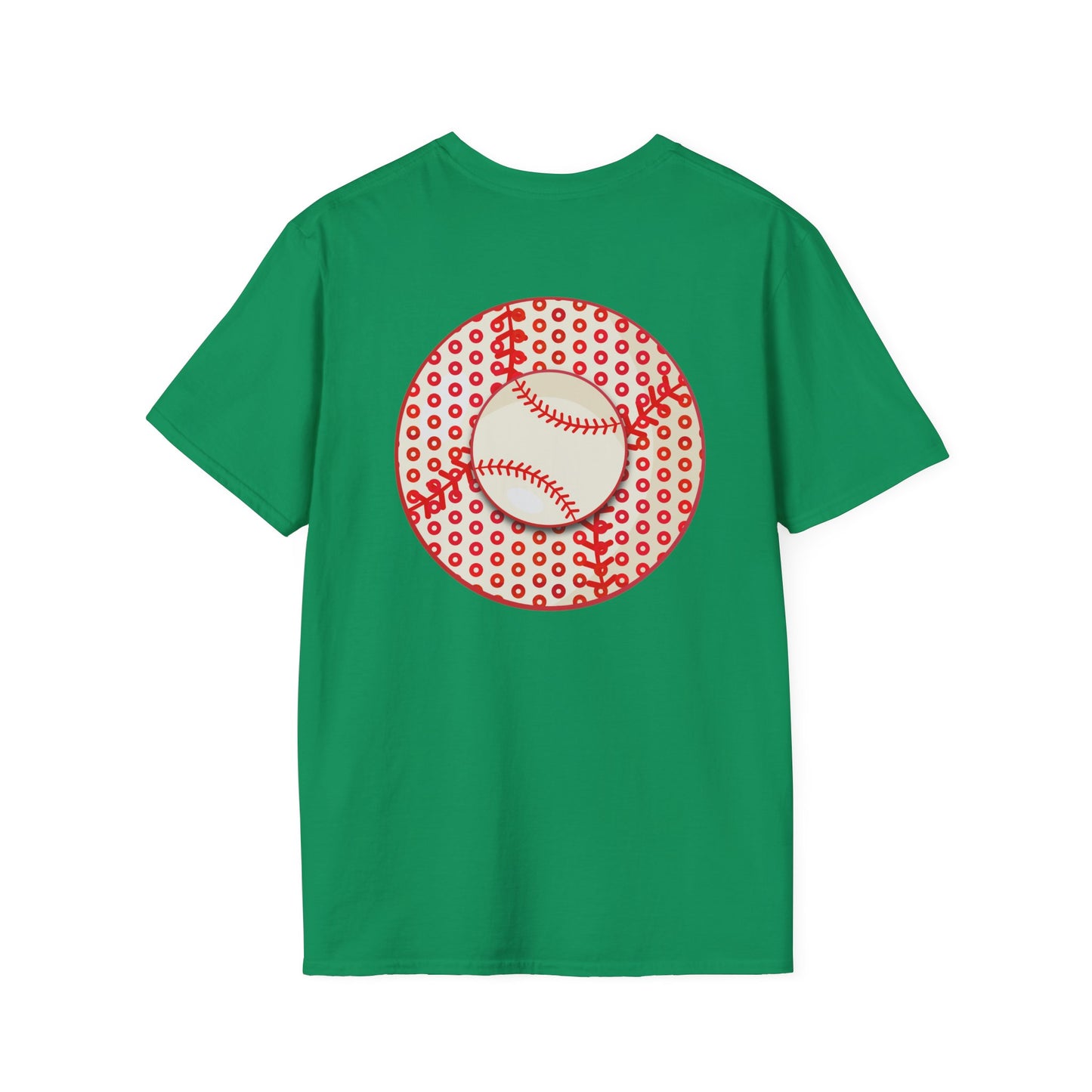 Classic Donut Tee - Unisex Soft-Style - "Phenway Ballpark Donuts" - baseball paradox donut - variant 3