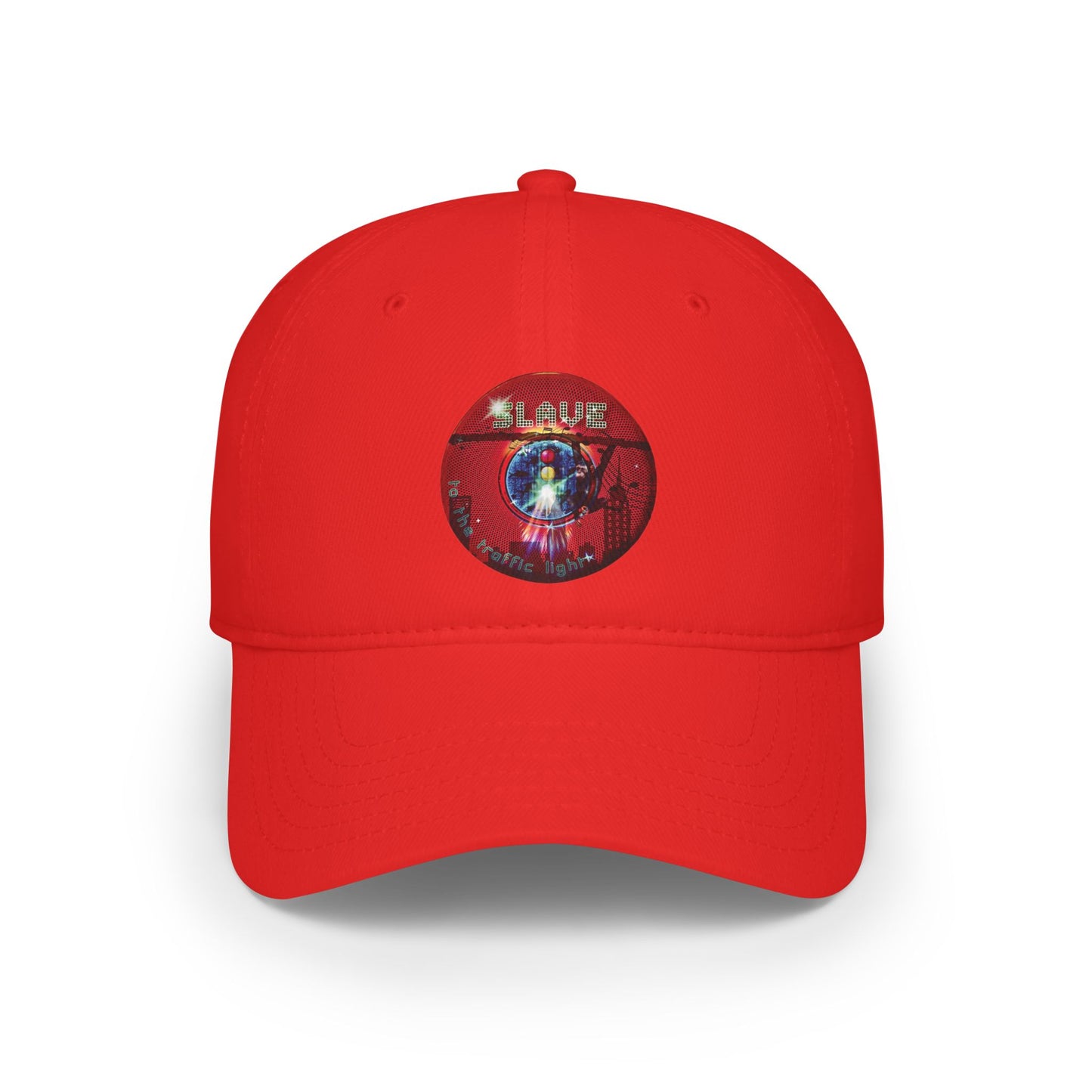 Lumpy Donut Baseball Cap - "Slave to this Donut Cap" - red phatty donut w/