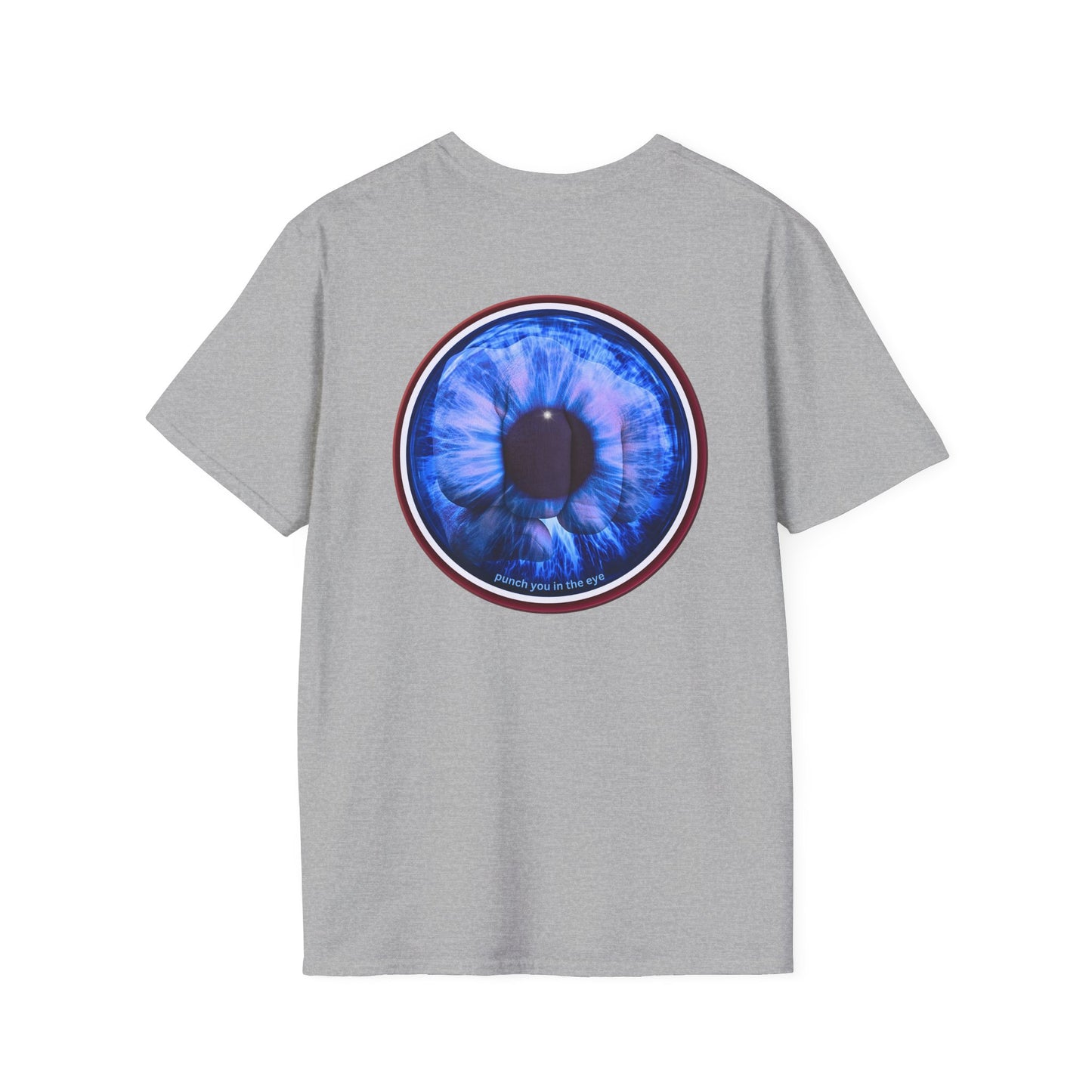 Classic Donut Tee - Unisex Soft-Style - "Wilson's Eyesore Donut Tee" - blue idonut - variant 2