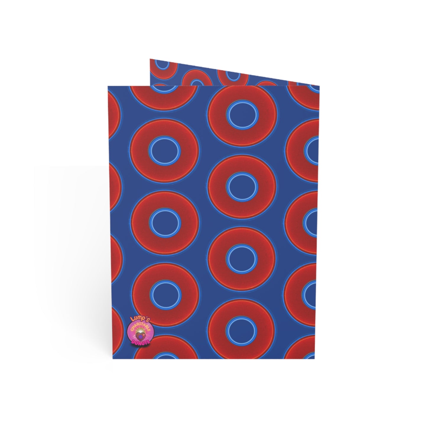 Lumpy Wishes - "Roses Are Red / So Are Donuts" - phriends/phamily greeting card series [*Charitable Product]