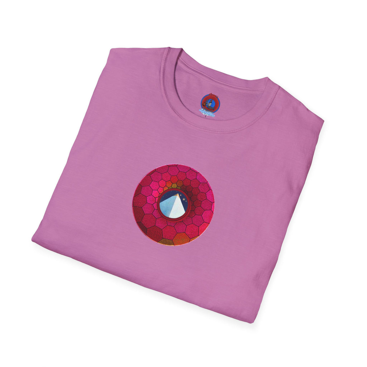 Classic Donut Tee - Unisex Soft-Style - "Limestone Donuts so Large" - variant 5 - green hexadonut