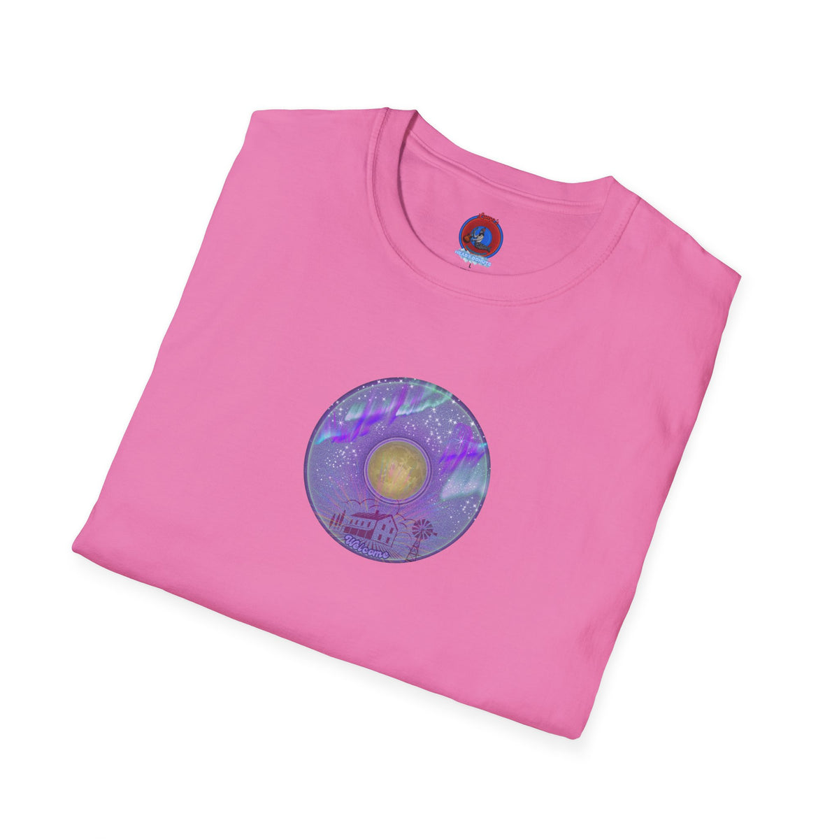 Classic Donut Tee - Unisex Soft-Style - "Welcome, this is your Donut" - series 1.0  - purple donut