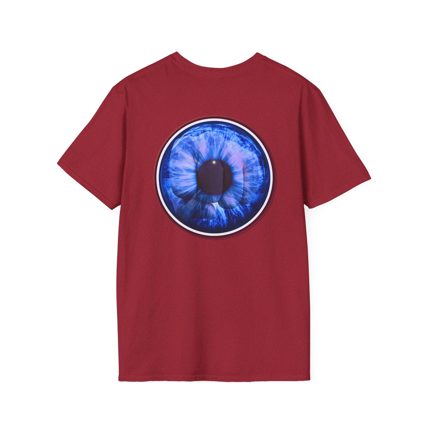 Classic Donut Tee - Unisex Soft-Style - "Wilson's Eyesore Donut Tee" - blue idonut - variant 1