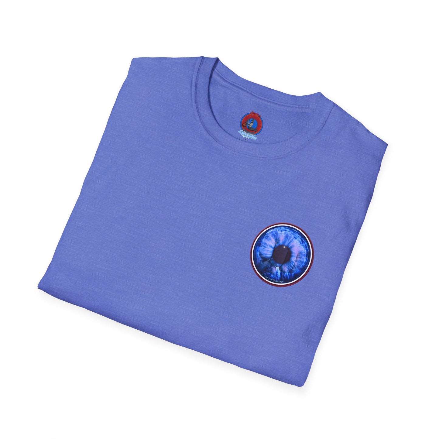 Classic Donut Tee - Unisex Soft-Style - "Wilson's Eyesore Donut Tee" - blue idonut - variant 2