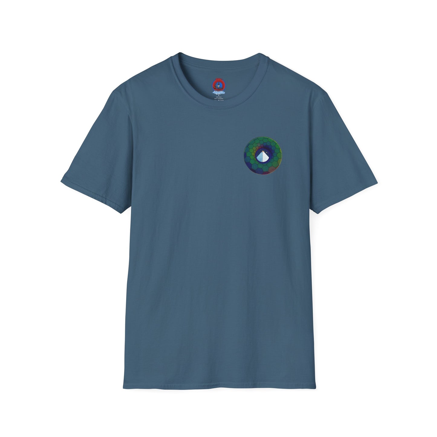 Classic Donut Tee - Unisex Soft-Style - "Limestone Donuts so Large" - variant 7 - green hexadonut