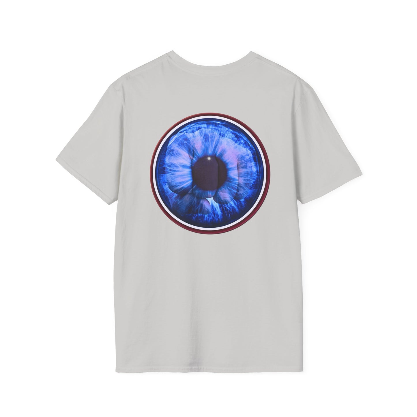 Classic Donut Tee - Unisex Soft-Style - "Wilson's Eyesore Donut Tee" - blue idonut - variant 1
