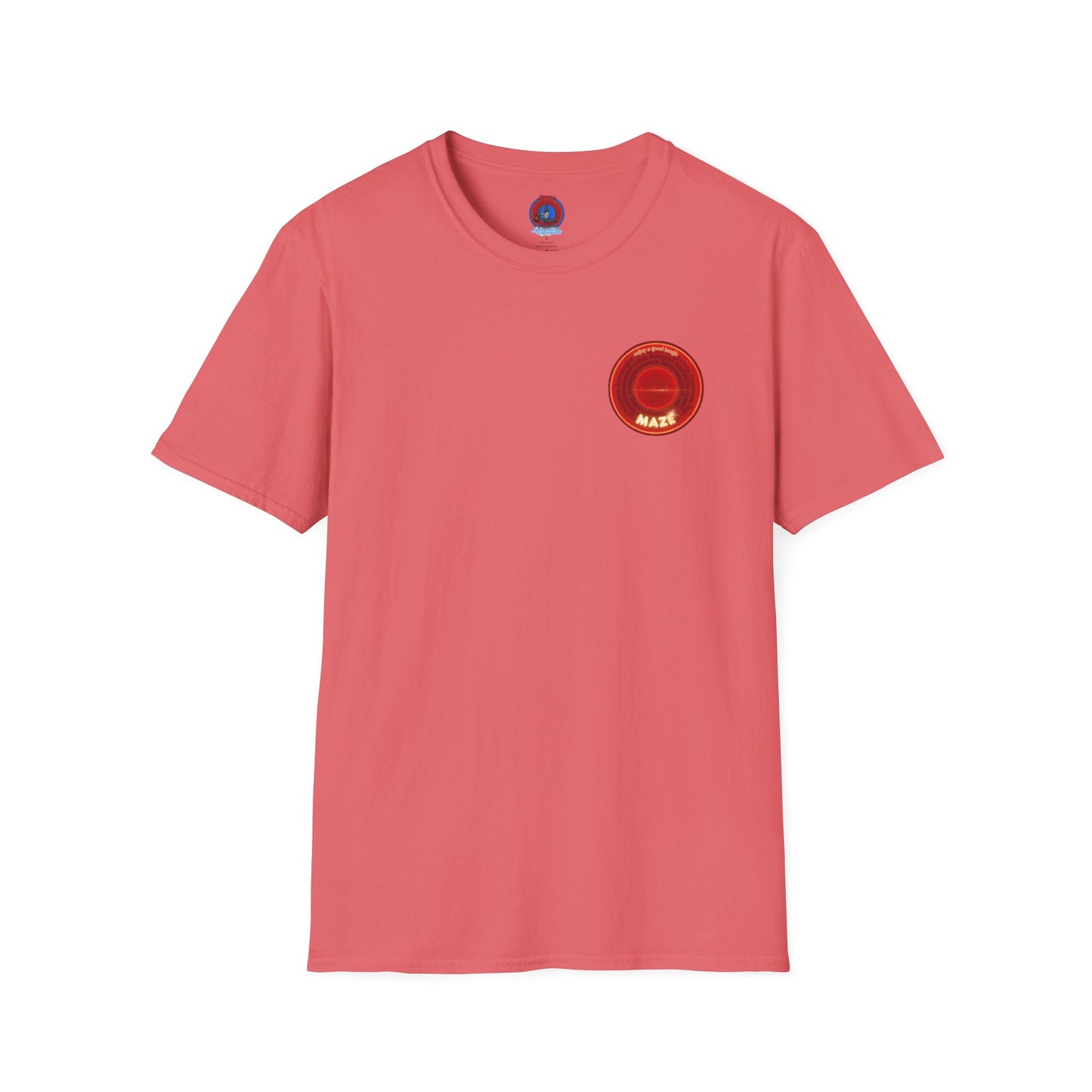 Classic Donut Tee - Unisex Soft-Style - "The Amazing Donut" - series 1.0 - variant 2 - red donut