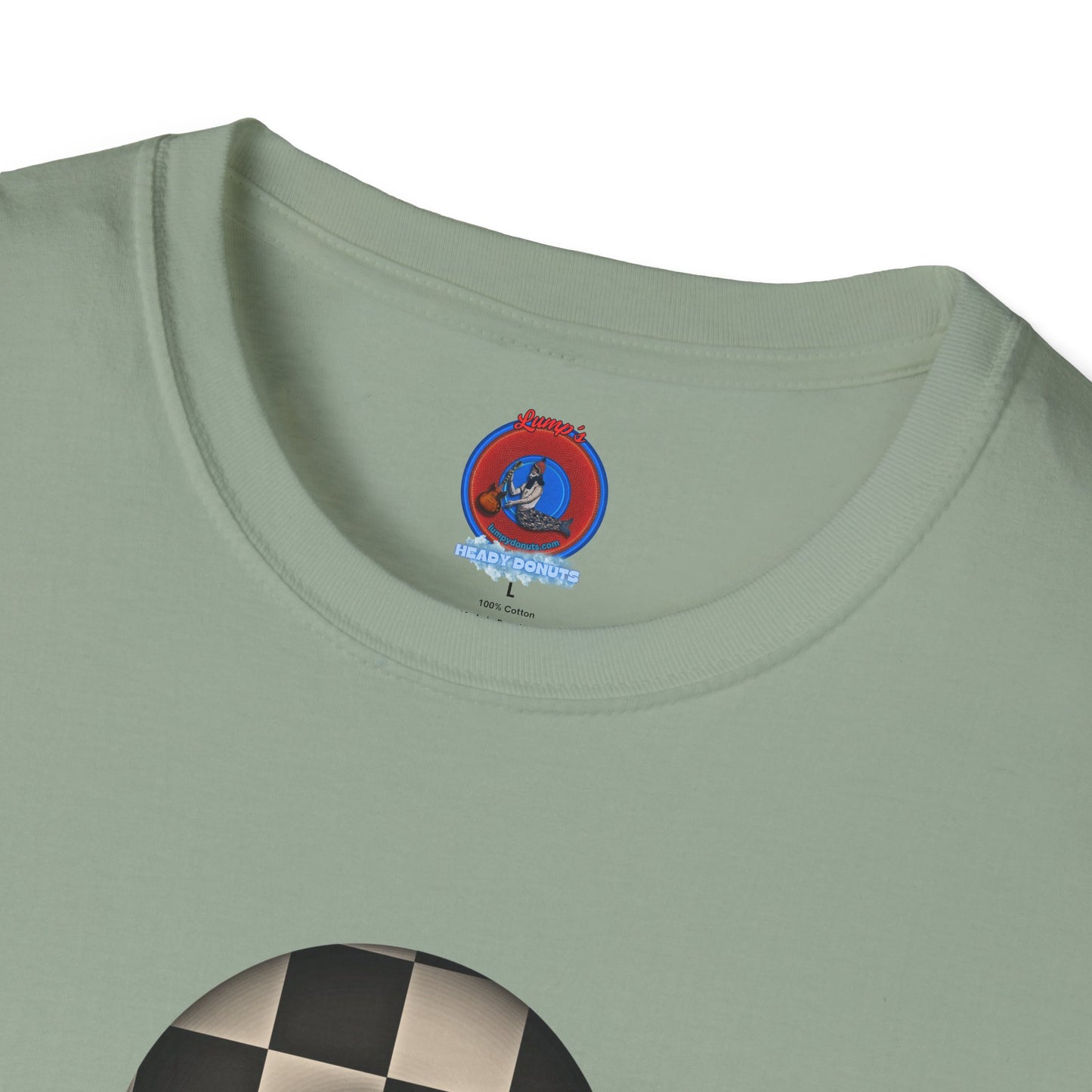 Classic Donut Tee - Unisex Soft-Style - "Bobby Phisher King's Donut no. 95" - chess donut