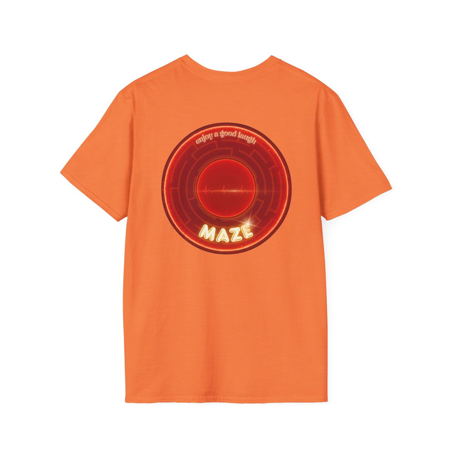 Classic Donut Tee - Unisex Soft-Style - "The Amazing Donut" - series 1.0 - variant 2 - red donut