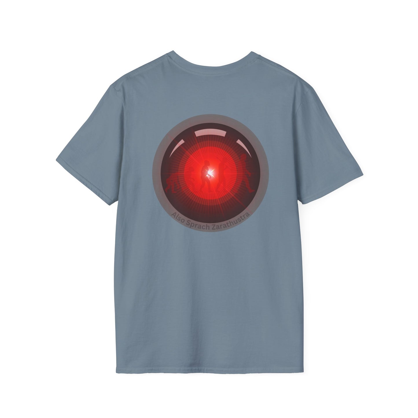 Classic Donut Tee - Unisex Soft-Style - "2025: a Donut Odyssey" - series 1.0 - variant 1 - black/red donut