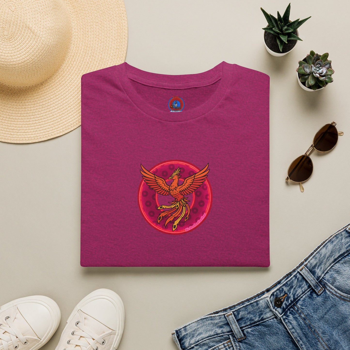 Classic Donut Tee - Unisex Soft-Style - "Invitation for Donuts & Tea" - light purple/purple paradox donut - variant 2