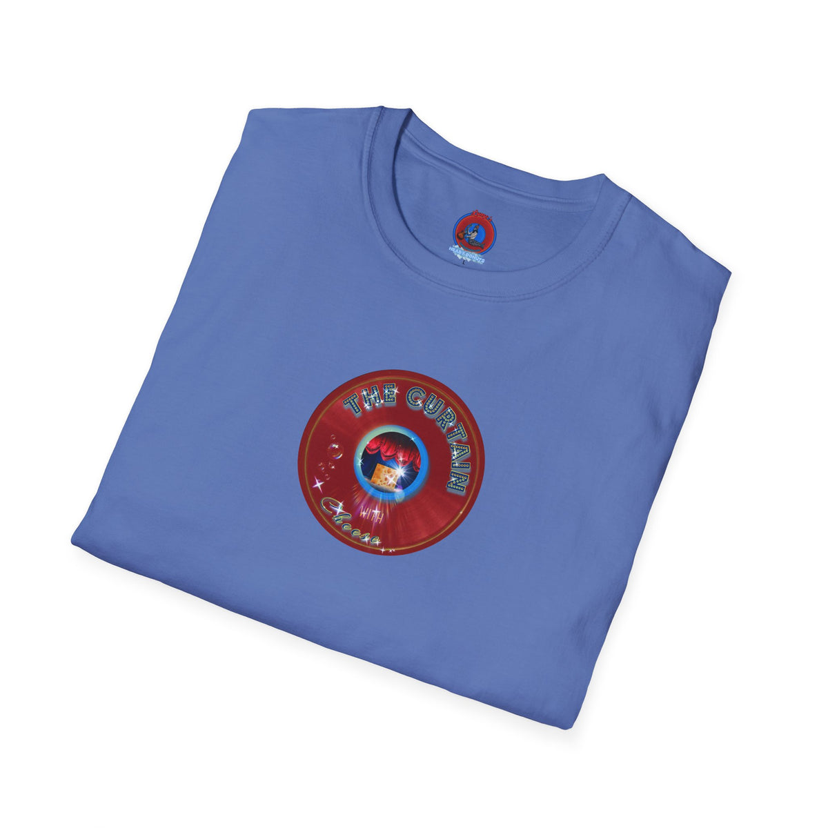 Classic Donut Tee - Unisex Soft-Style - "The Donut With" - series 1.0  - variant 2 - red donut