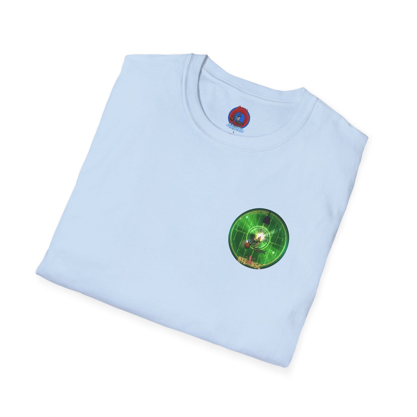 Classic Donut Tee - Unisex Soft-Style - "There was a party Dec 28-31 2022 in NYC, now tell me where were you" - series 1.0  - *green [commemorative donut]