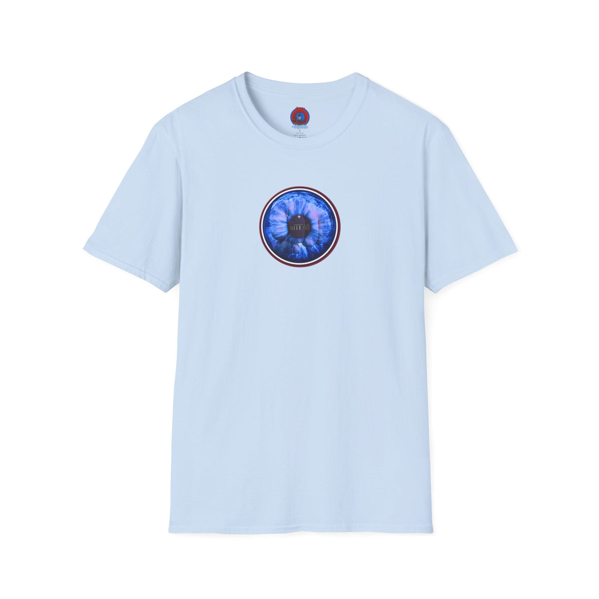 Classic Donut Tee - Unisex Soft-Style - "Wilson's Eyesore Donut Tee" - blue idonut - variant 3