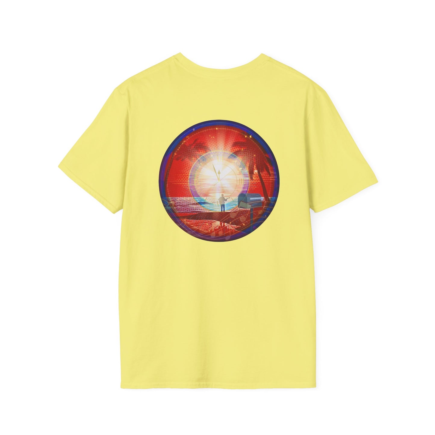 Classic Donut Tee - Unisex Soft-Style - "The Velvet Cake Donut - Sprinkled in Things You'd Say " - series 1.0  - red donut