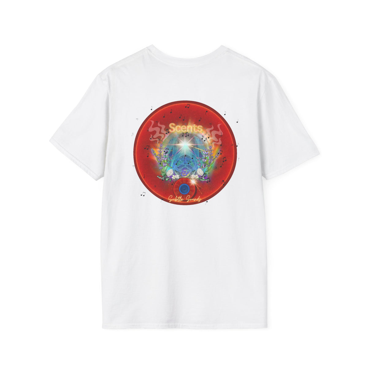 Classic Donut Tee - Unisex Soft-Style - "The Sweet Smell of Donuts" - series 1.0  - red donut