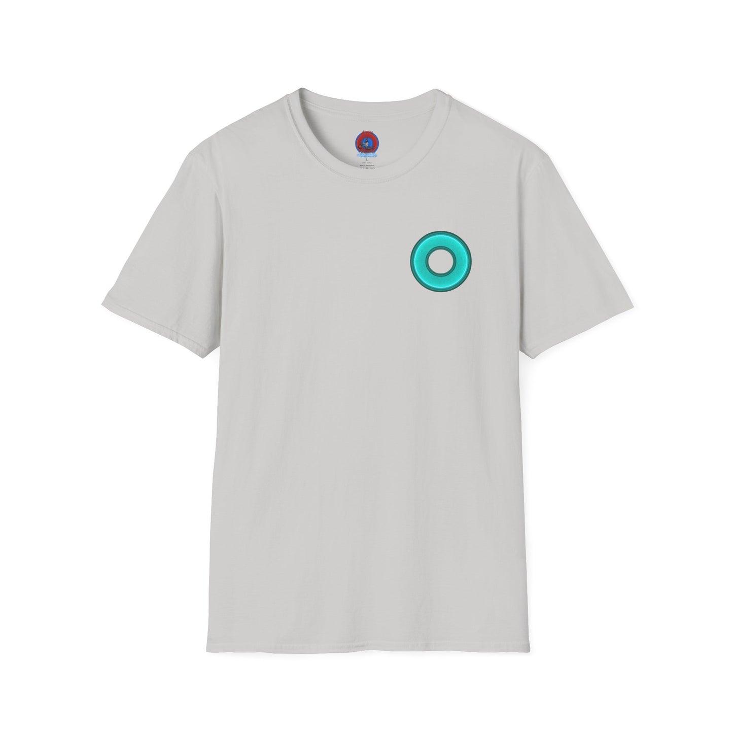 Classic Donut Tee - Unisex Soft-Style - "Momma just got out of Sing Sing" - dark teal donut