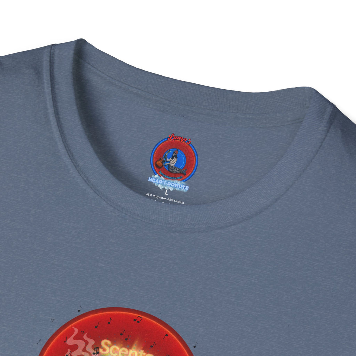Classic Donut Tee - Unisex Soft-Style - "The Sweet Smell of Donuts" - series 1.0  - red donut