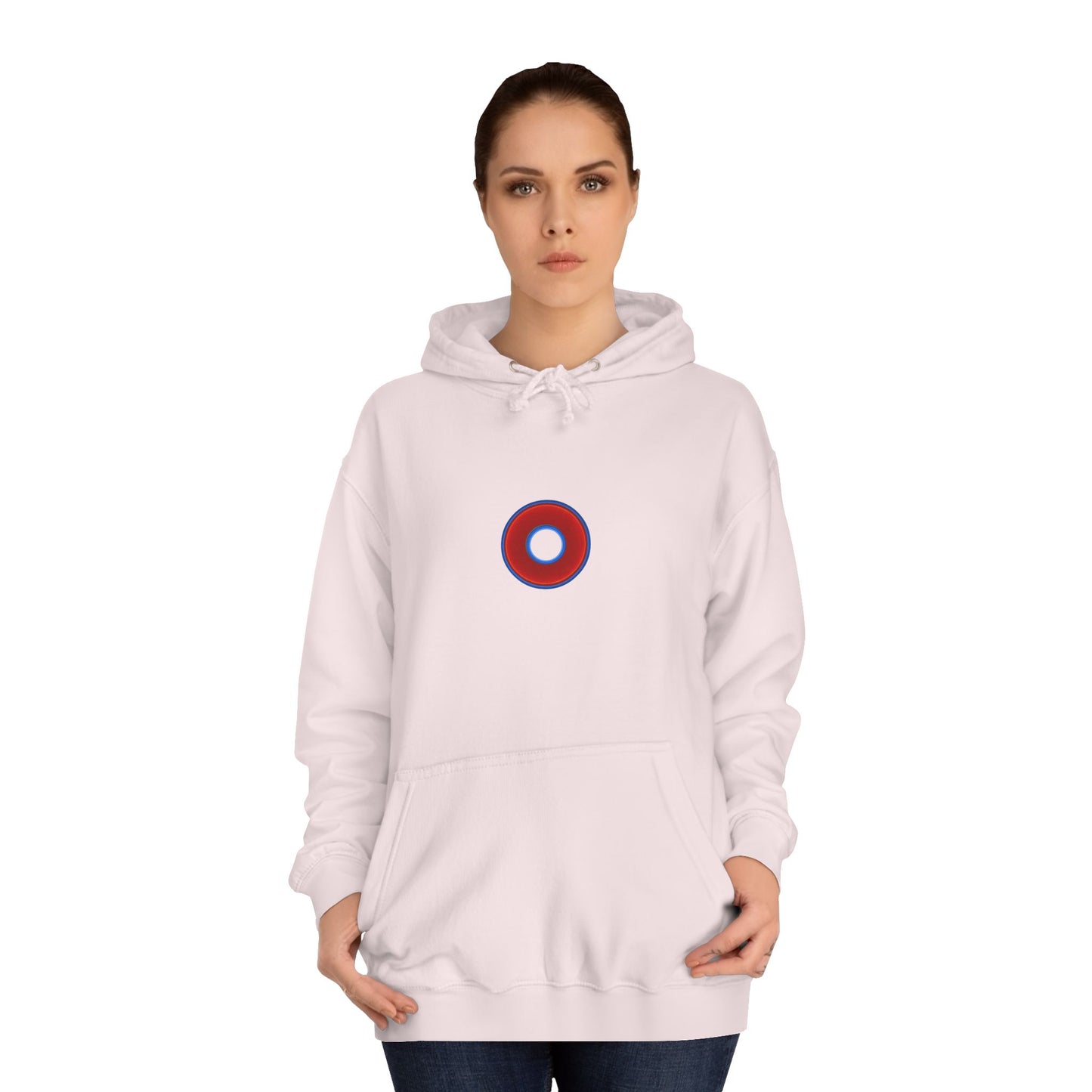 Harriette's Hoodie - with Lumpy Donuts - Official Lumpy Logo - Variant #2 - Red Donuts