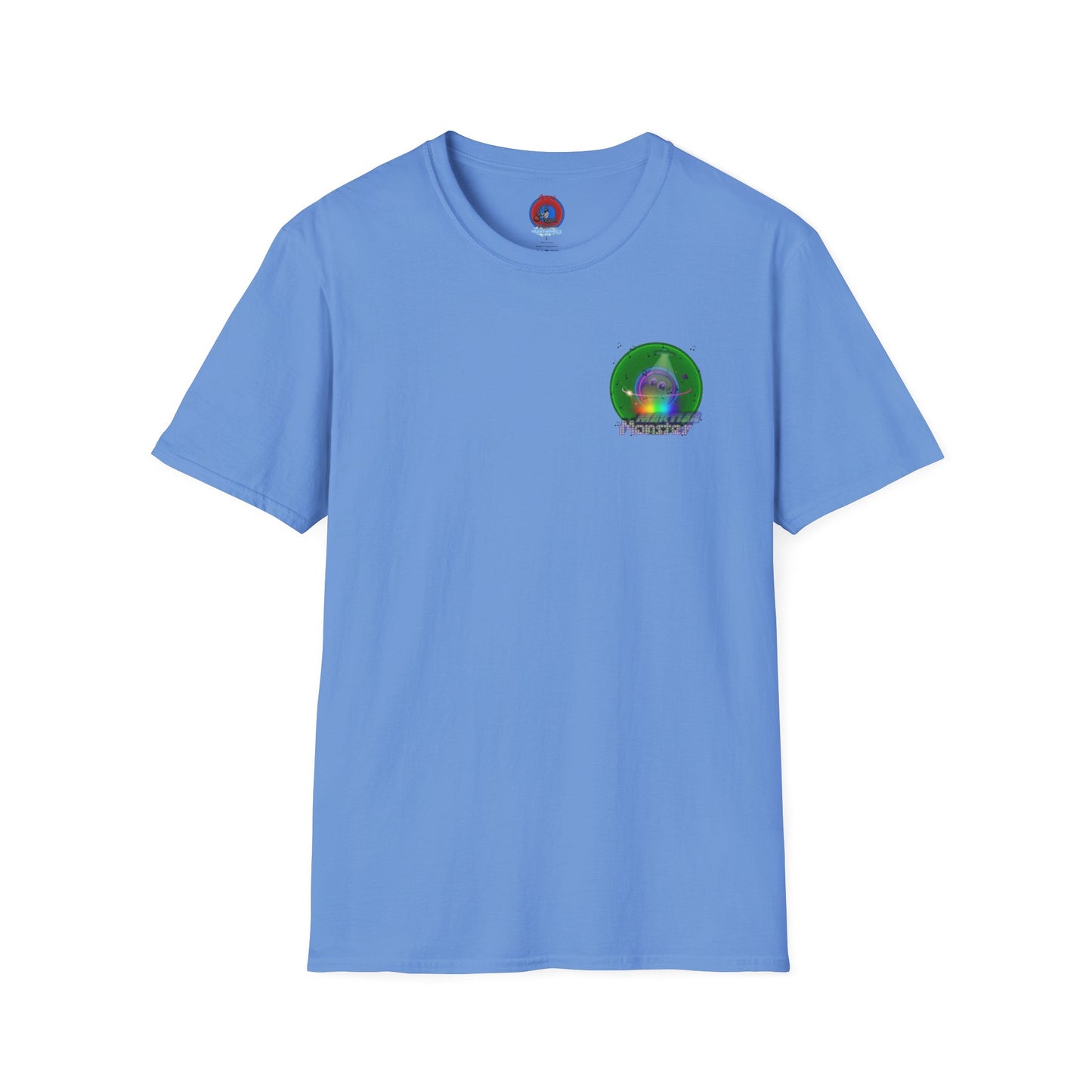Classic Donut Tee - Unisex Soft-Style - "My Phavorite Martian" - green donut - series 1.0