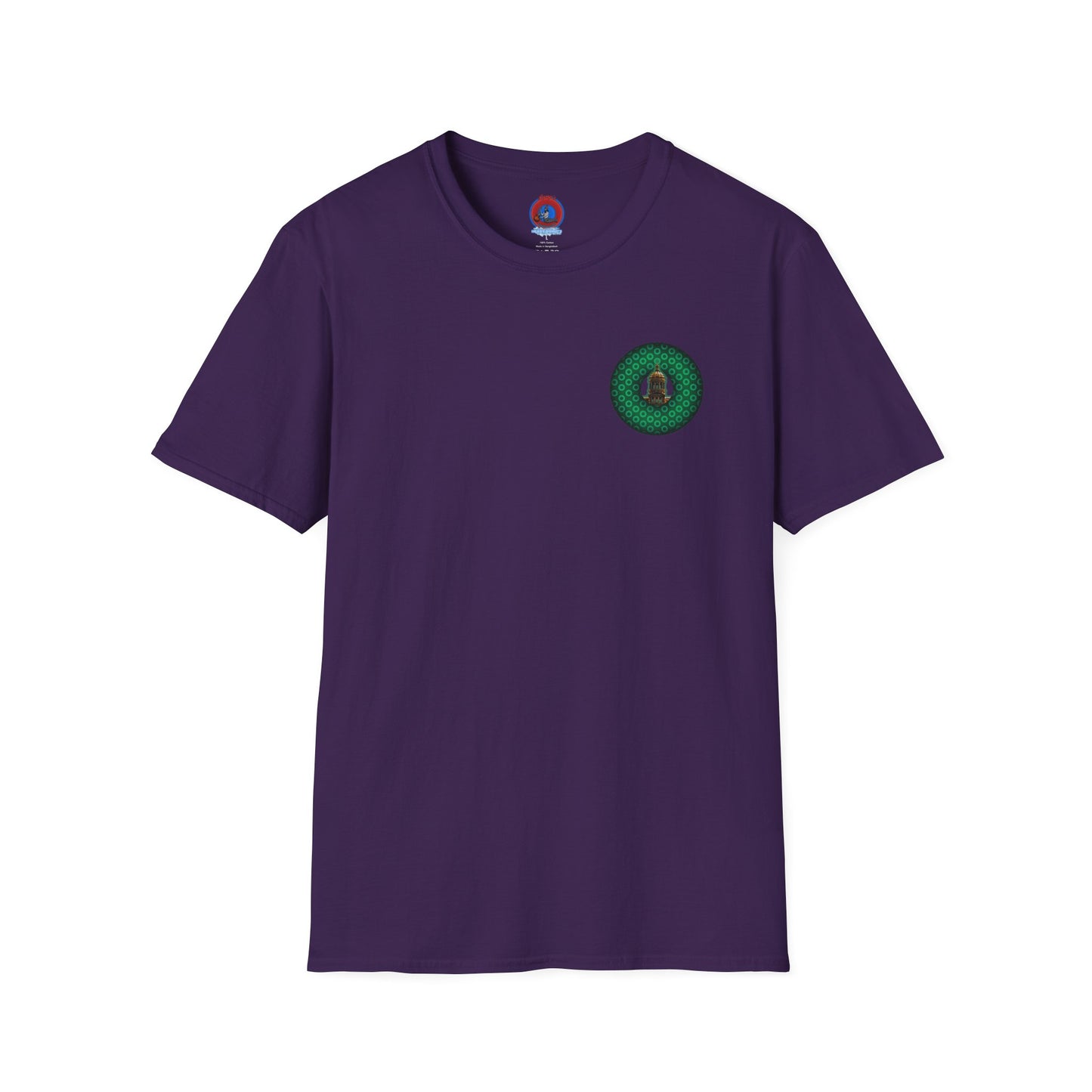 Classic Donut Tee - "Save Mondegreen City Hall Clock Tower" - paradox donut - series 1.0 - variant 2 - green donut