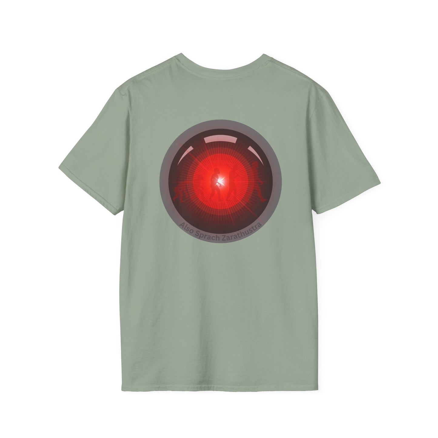 Classic Donut Tee - Unisex Soft-Style - "2025: a Donut Odyssey" - series 1.0 - variant 1 - black/red donut