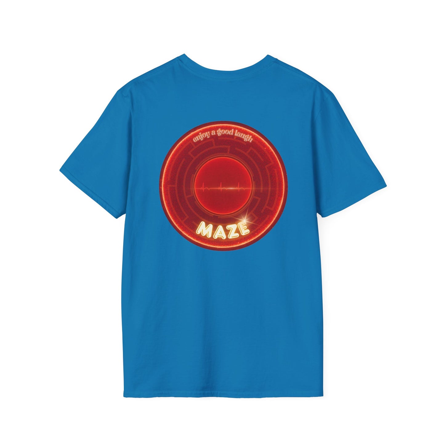 Classic Donut Tee - Unisex Soft-Style - "The Amazing Donut" - series 1.0 - variant 2 - red donut