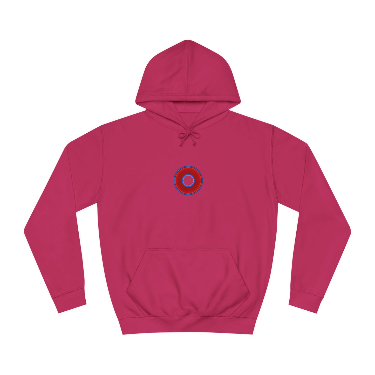 Harriette's Hoodie - with Lumpy Donuts - Official Lumpy Logo - Variant #2 - Red Donuts