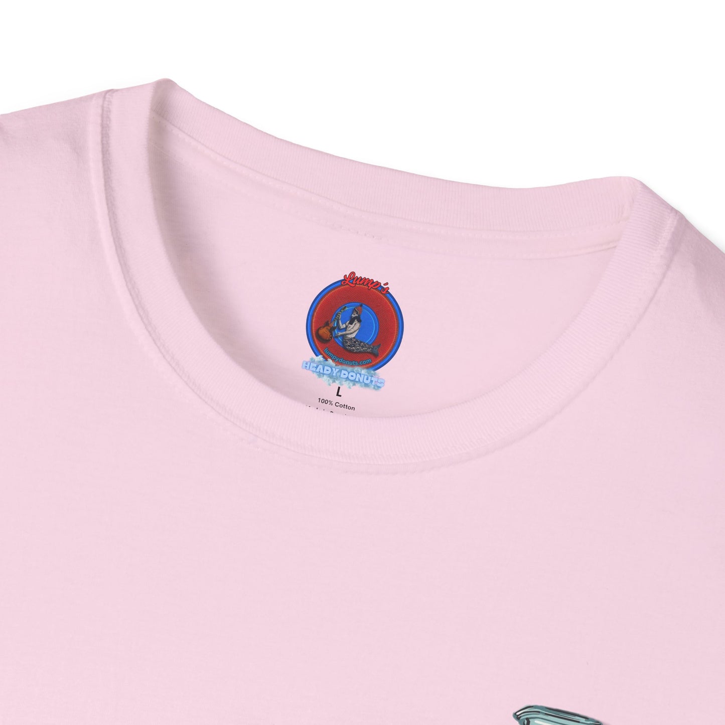 Classic Donut Tee - Unisex Soft-Style - "Wooked Cream - YEMSG Donut " - bottle - variant 8