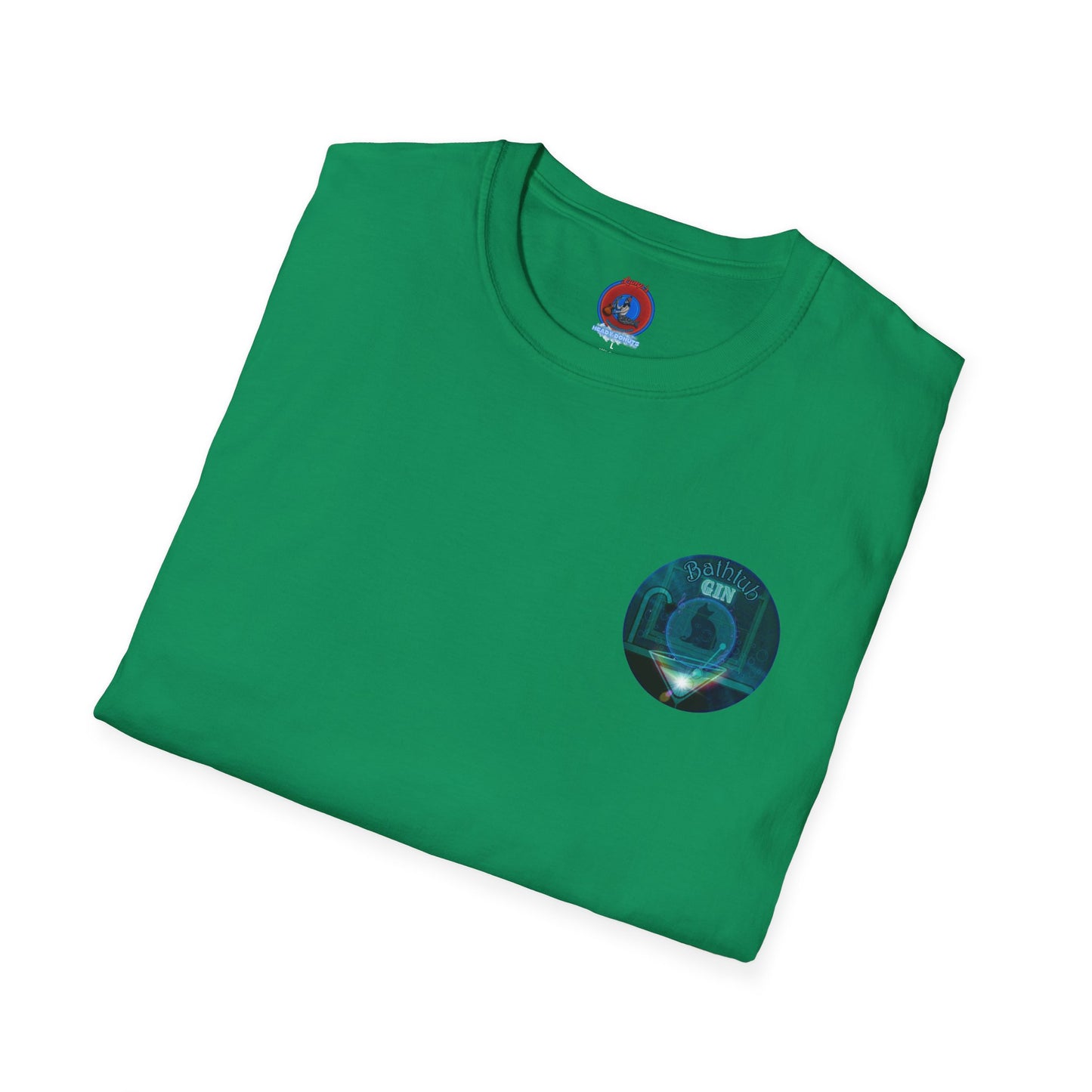 Classic Donut Tee - Unisex Soft-Style - "Wendy's Preferred Donut" - series 1.0  - black/green/blue donut