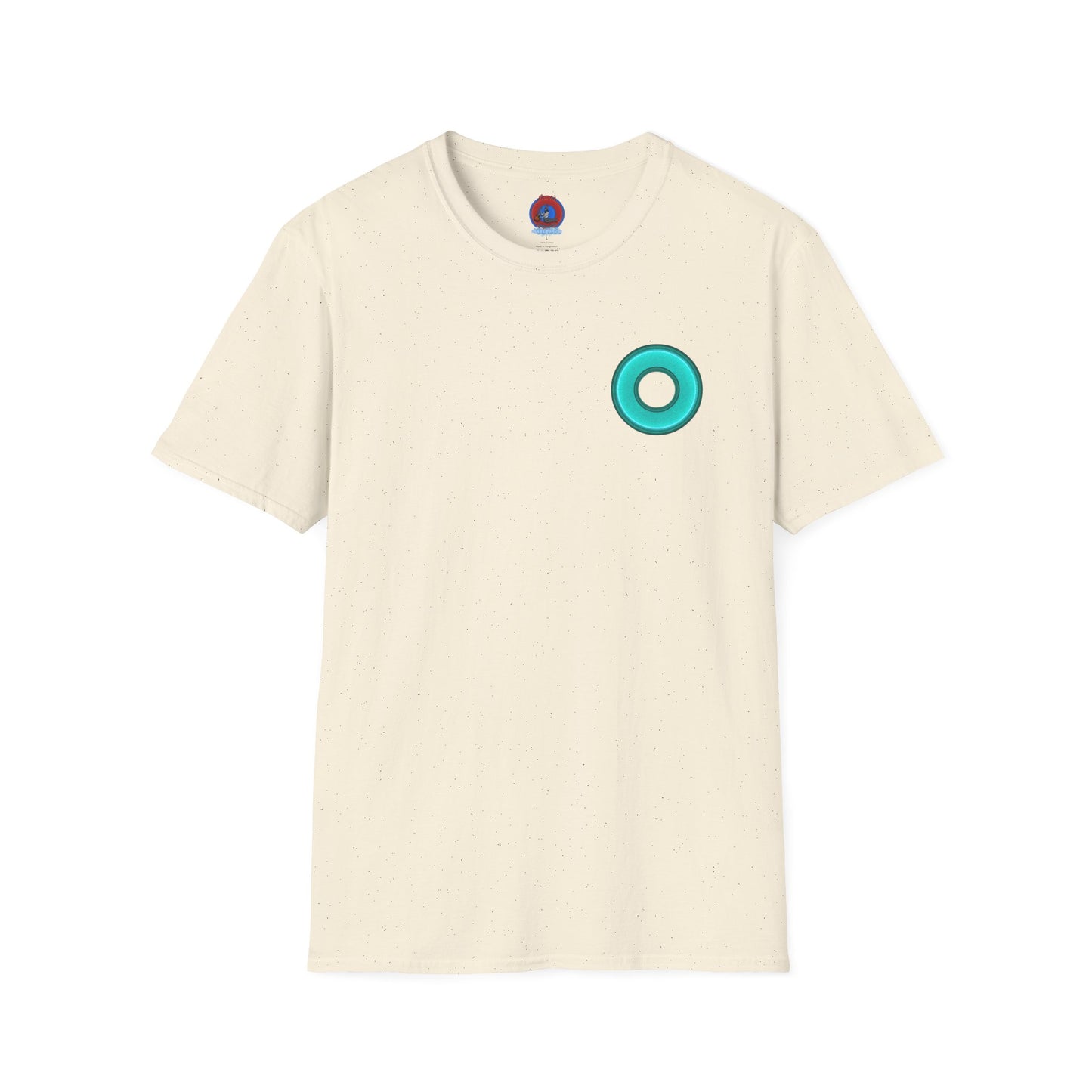 Classic Donut Tee - Unisex Soft-Style - "Momma just got out of Sing Sing" - dark teal donut