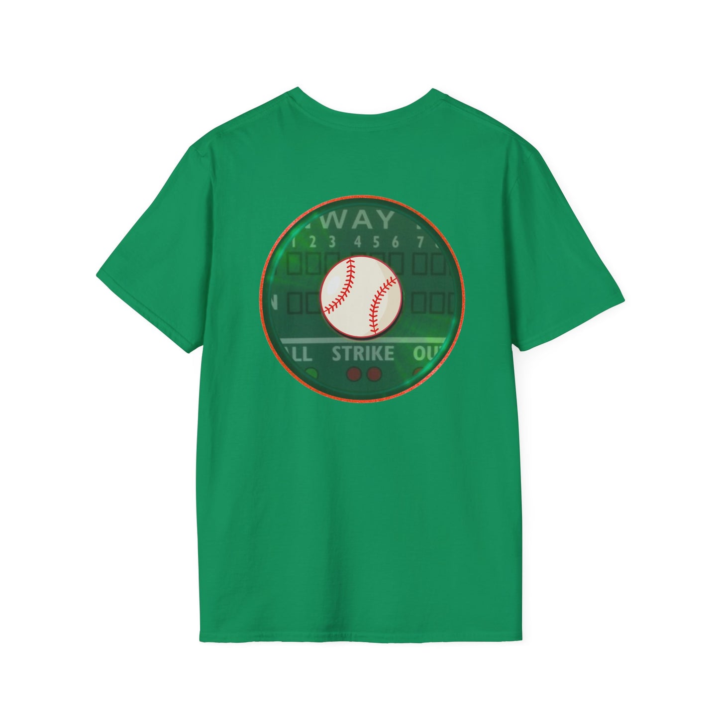 Classic Donut Tee - Unisex Soft-Style - "Phenway Ballpark Donuts" - vivid monsta donut - variant 2