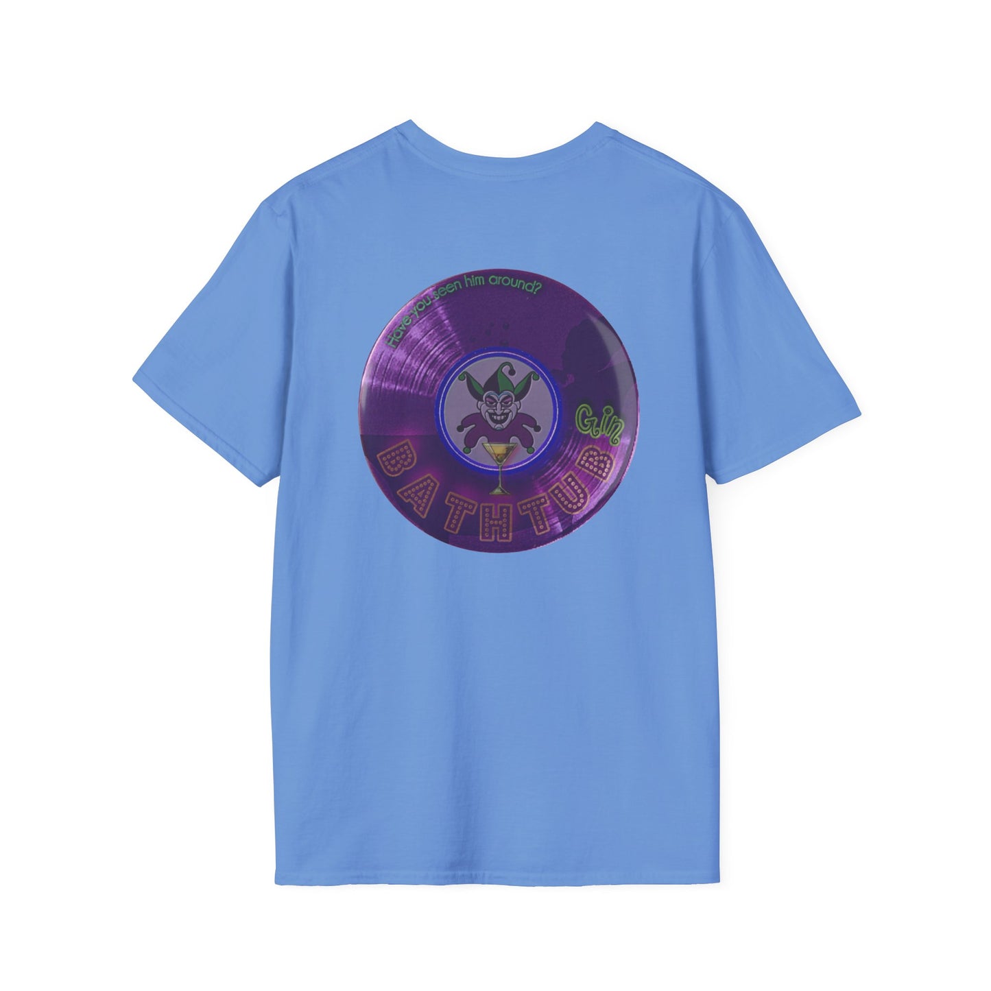 Classic Donut Tee - Unisex Soft-Style - "The Joker's Personal Tees - Troubadour Edition" - series 1.0 - variant 1 - purple donut
