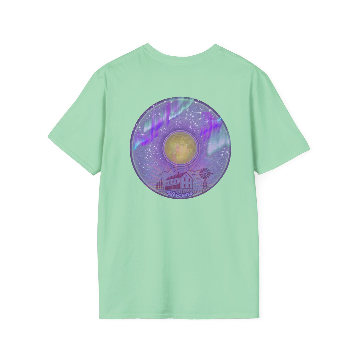 Classic Donut Tee - Unisex Soft-Style - "Welcome, this is your Donut" - series 1.0  - purple donut